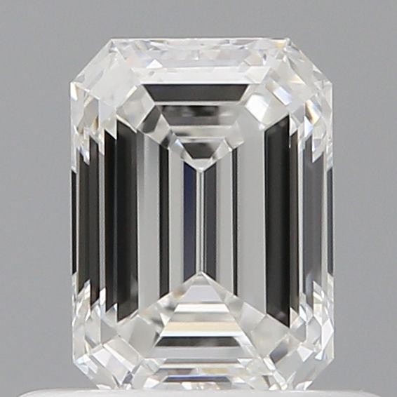 Diamond Natural 0,53Ct F-VVS1 Emerald - GIA6551360732 1