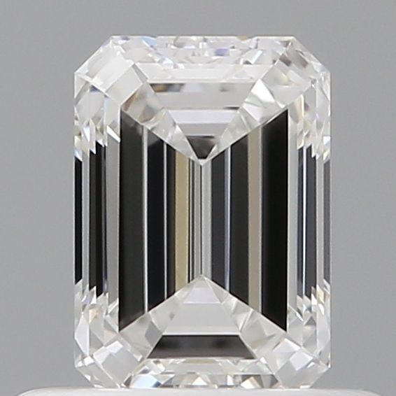 Diamond Natural 0,53Ct F-VVS1 Emerald - GIA6552360743 1