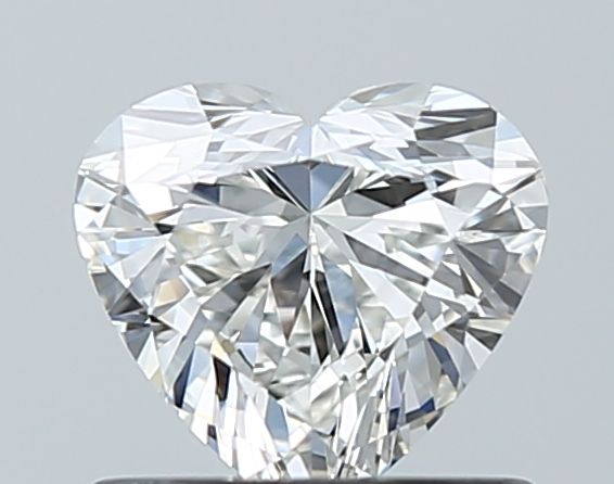 Diamond Natural 0,7Ct G-IF Heart - GIA7551377188 1