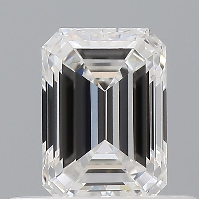 Diamond Natural 0,52Ct F-VVS1 Emerald - GIA7556360180