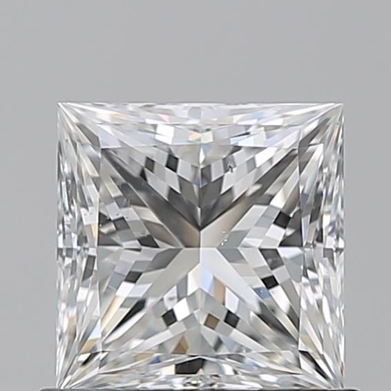Diamond Natural 0,9Ct G-SI1 Princess - GIA6555378912 1