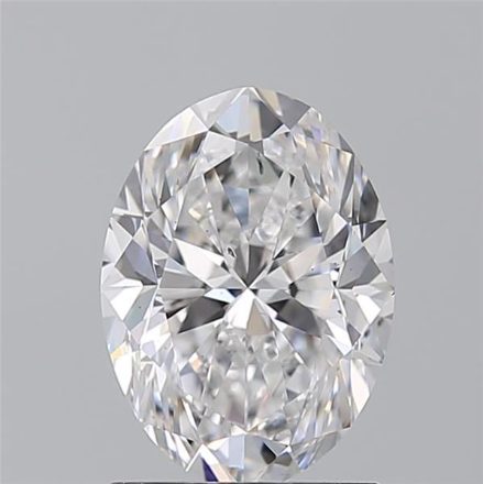 Diamond Natural 1,7Ct D-SI1 Oval - GIA7546690415 1