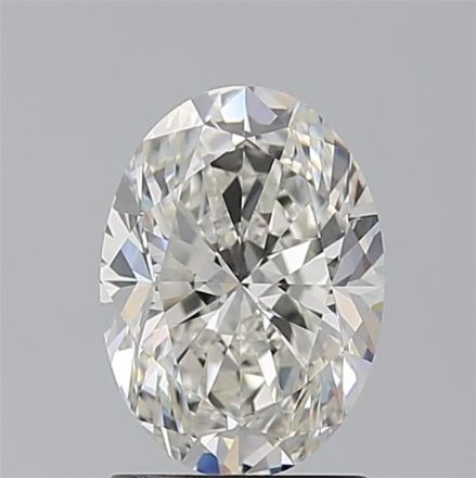 Diamond Natural 1,7Ct H-VVS1 Oval - GIA7548980565 1