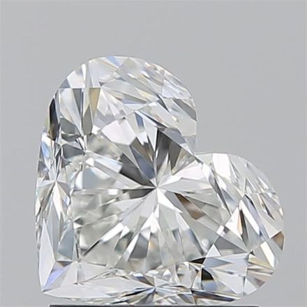 Diamond Natural 1,52Ct H-VS1 Heart - GIA5543980554 1