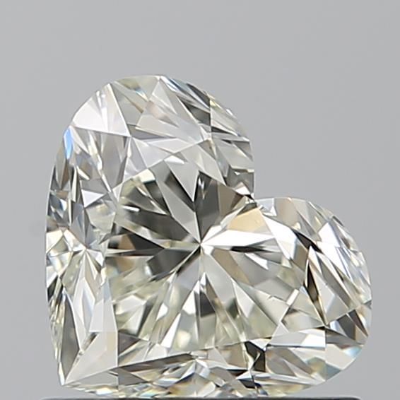 Diamond Natural 0,9Ct L-VVS2 Heart - GIA7551212500 1