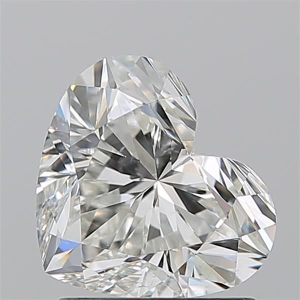 Diamond Natural 1,51Ct I-SI1 Heart - GIA2556435166