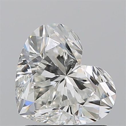 Diamond Natural 1,51Ct I-SI1 Heart - GIA2556435166 1