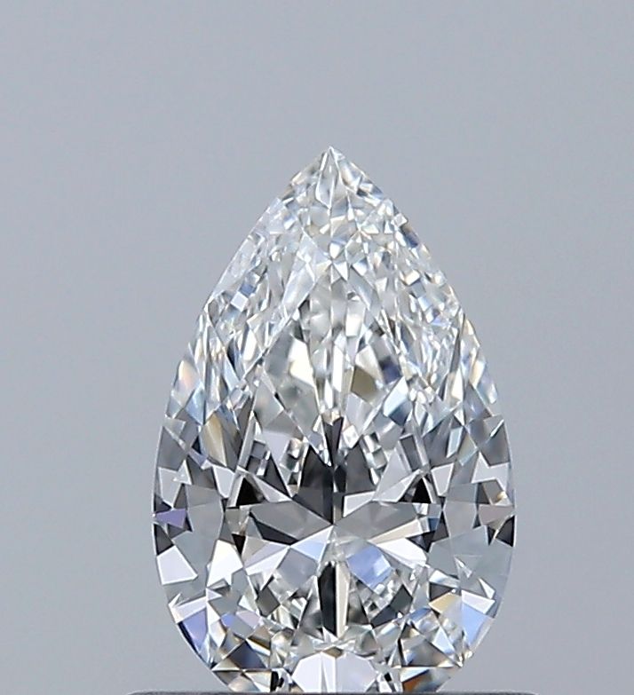 Diamond Natural 0,55Ct F-IF Pear - GIA2556337916 1