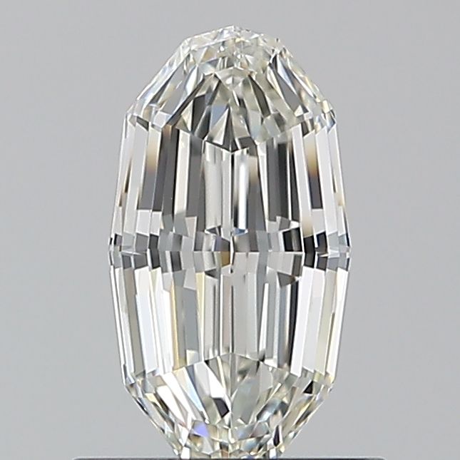 Diamond Natural 0,9Ct H-IF Oval - GIA7551386678 1