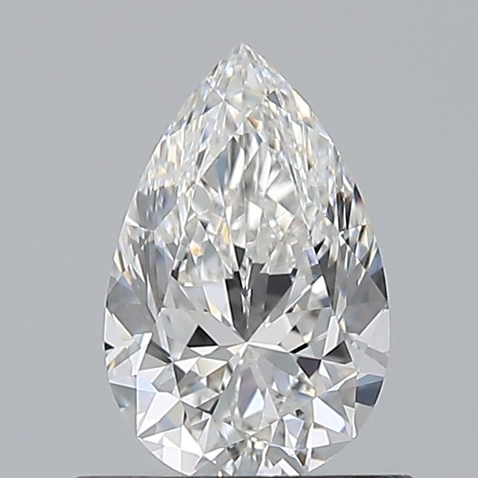 Diamond Natural 0,7Ct F-IF Pear - GIA2544780512 1