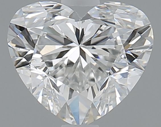 Diamond Natural 1Ct F-IF Heart - GIA6545650491 1