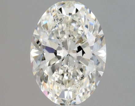 Diamond Natural 1,5Ct I-SI1 Oval - GIA7543760376 1