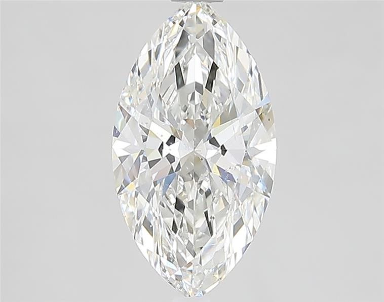 Diamond Natural 1,51Ct G-SI1 Marquise - GIA2544827819 1