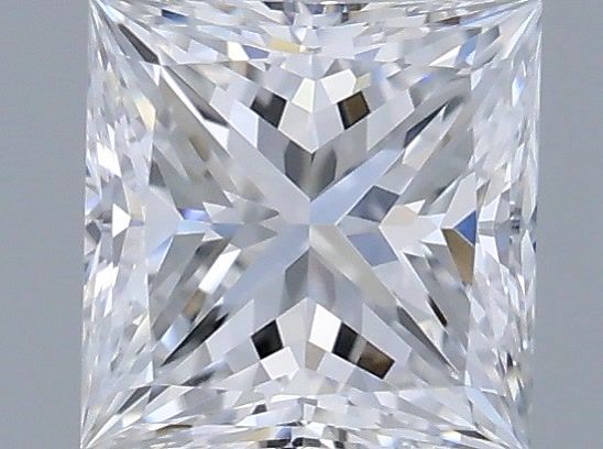 Diamond Natural 0,31Ct D-VVS1 Princess - GIA2547028042 1