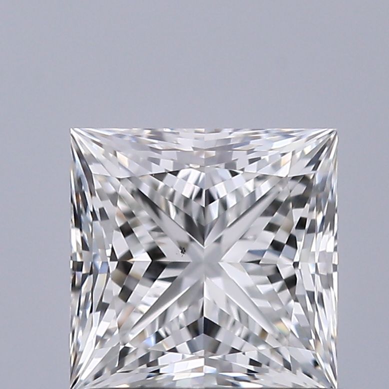 Diamond Natural 0,91Ct F-VS2 Princess - GIA1558492583 1