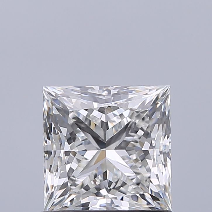Diamond Natural 0,9Ct G-VVS1 Princess - GIA7551552798 1