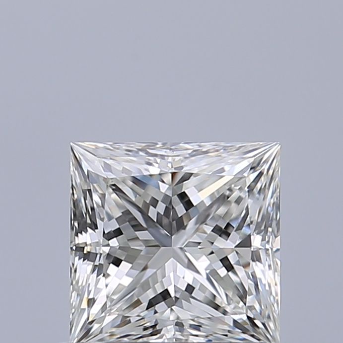 Diamond Natural 0,62Ct G-VVS1 Princess - GIA7551539248
