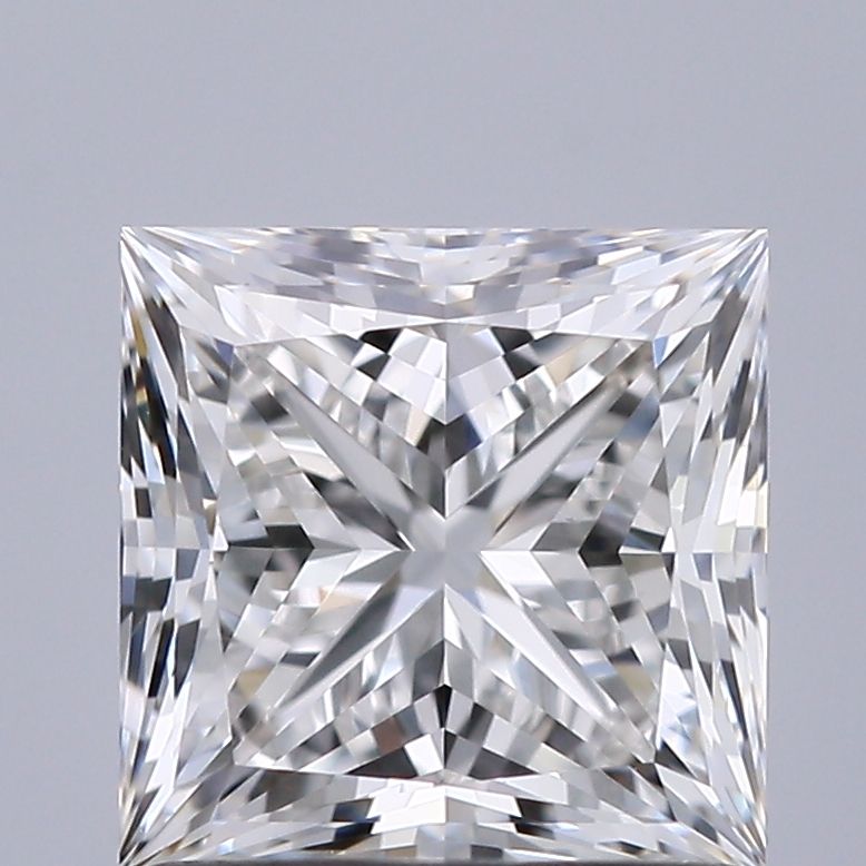 Diamond Natural 1,21Ct F-VS1 Princess - GIA6555570276 1