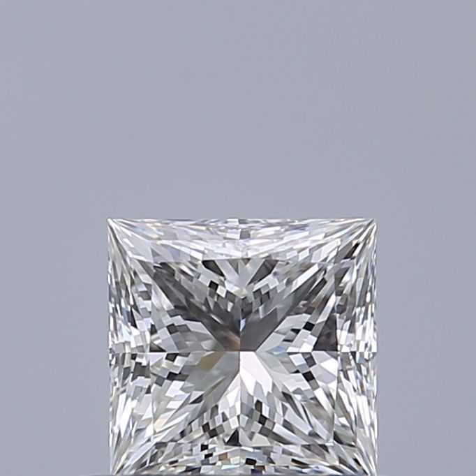 Diamond Natural 0,5Ct F-VVS2 Princess - GIA6552554676