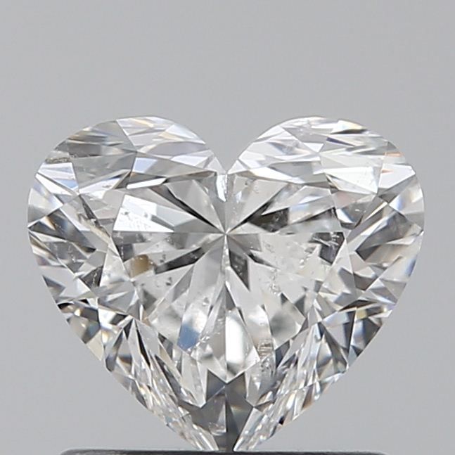 Diamond Natural 0,9Ct F-SI2 Heart - GIA6521817064