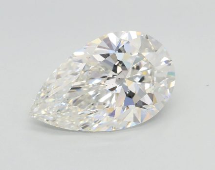Lab Grown Diamond Lab-grown 3,21Ct E-VS2 Pear - IGILG655413882 1