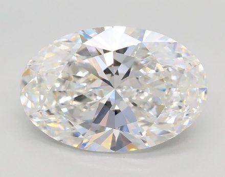Lab Grown Diamond Lab-grown 3,02Ct E-VS1 Oval - IGILG683596122 1