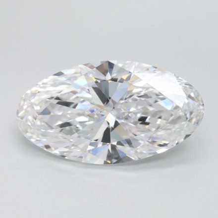 Lab Grown Diamond Lab-grown 2,82Ct D-FL Oval - IGILG784645188 1