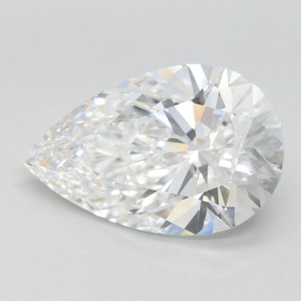 Lab Grown Diamond Lab-grown 3,17Ct D-FL Pear - IGILG784646979 1