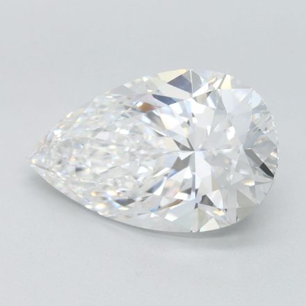 Lab Grown Diamond Lab-grown 3,14Ct D-FL Pear - IGILG804666265 1