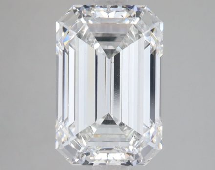 Lab Grown Diamond Lab-grown 3,89Ct F-VS1 Emerald - GIA6532580123 1