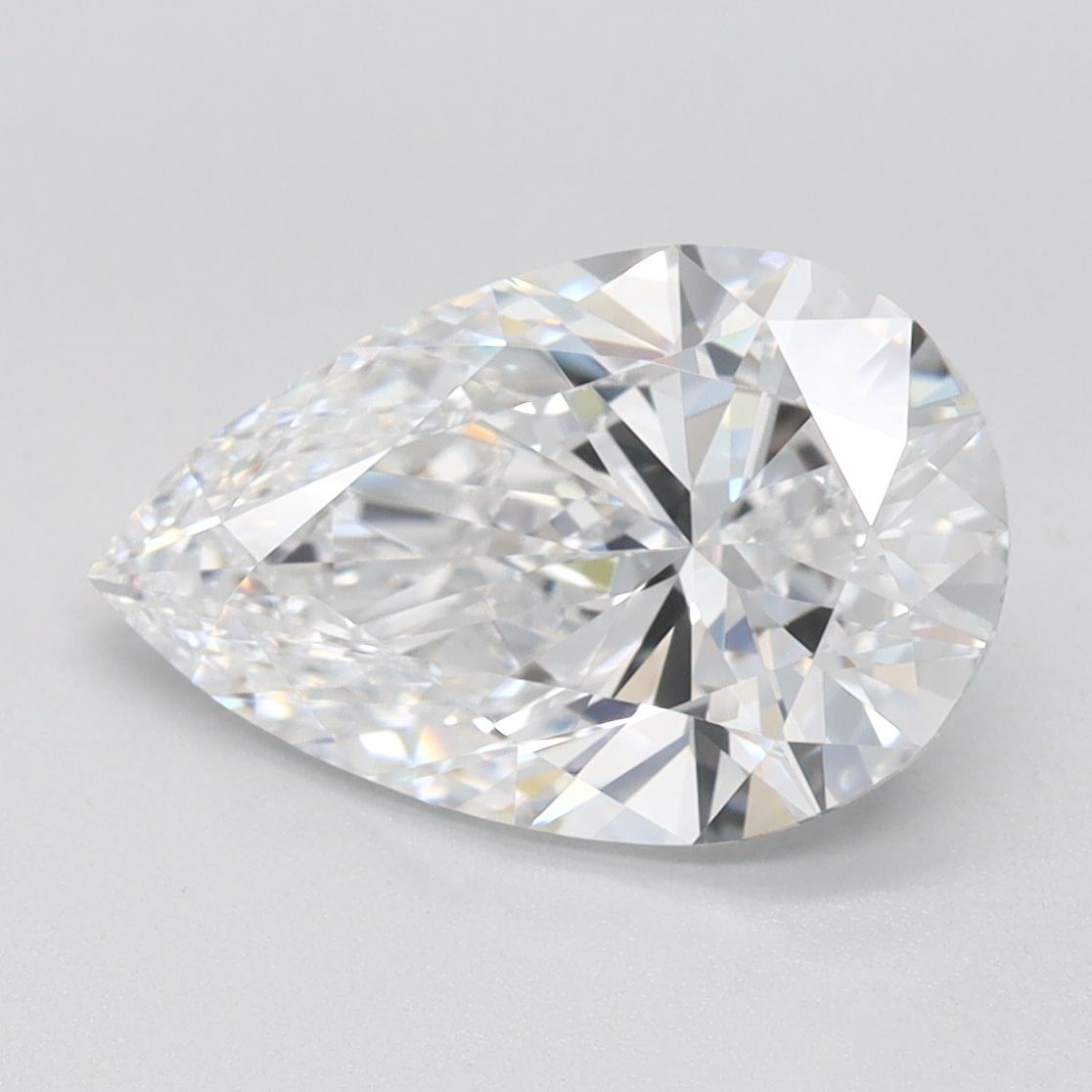 Lab Grown Diamond Lab-grown 2,16Ct D-FL Pear - IGILG809639164 1