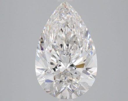 Lab Grown Diamond Lab-grown 3,19Ct F-VS1 Pear - GIA2447857803 1