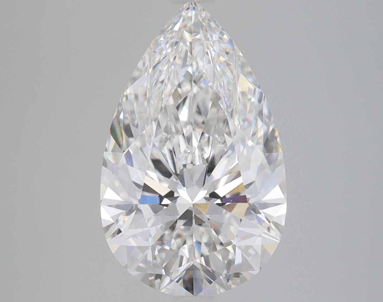 Lab Grown Diamond Lab-grown 3,2Ct F-VS1 Pear - GIA6452695544