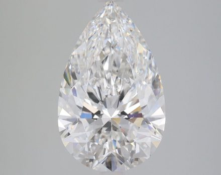 Lab Grown Diamond Lab-grown 3,2Ct F-VS1 Pear - GIA6452695544 1