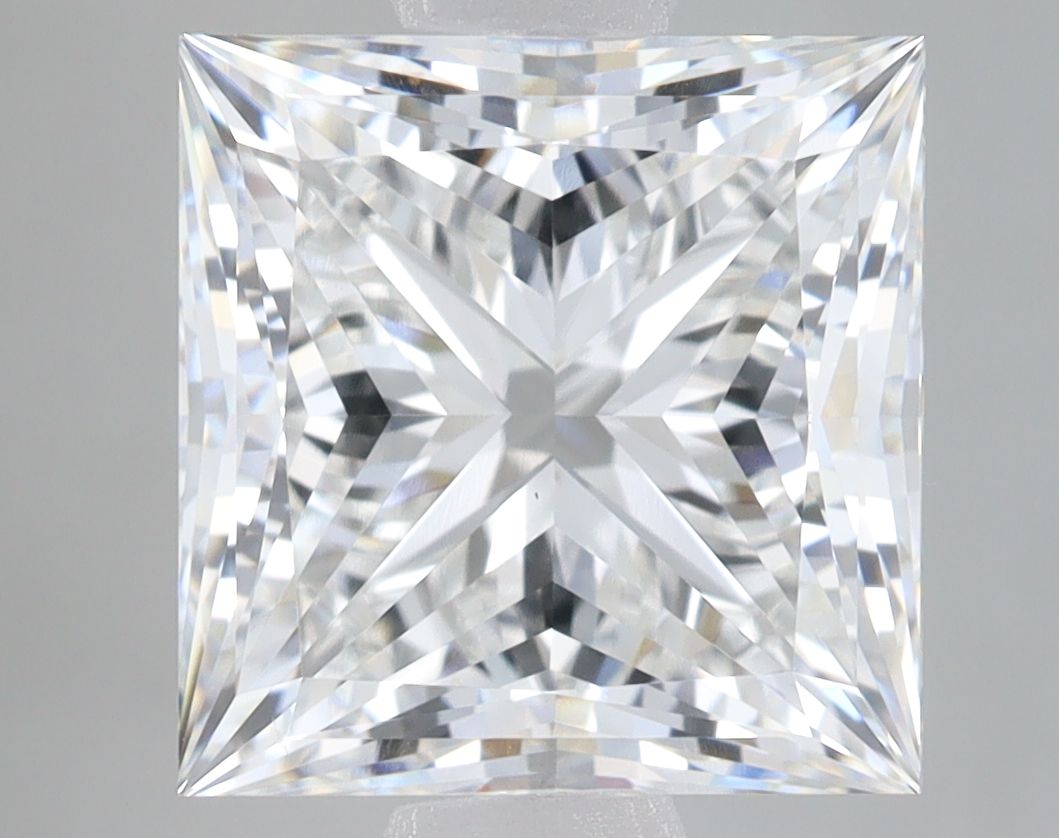 Lab Grown Diamond Lab-grown 3,52Ct F-VS2 Princess - GIA7518085669 1