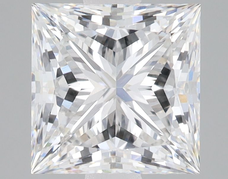 Lab Grown Diamond Lab-grown 3,1Ct F-VS2 Princess - GIA6481606017 1