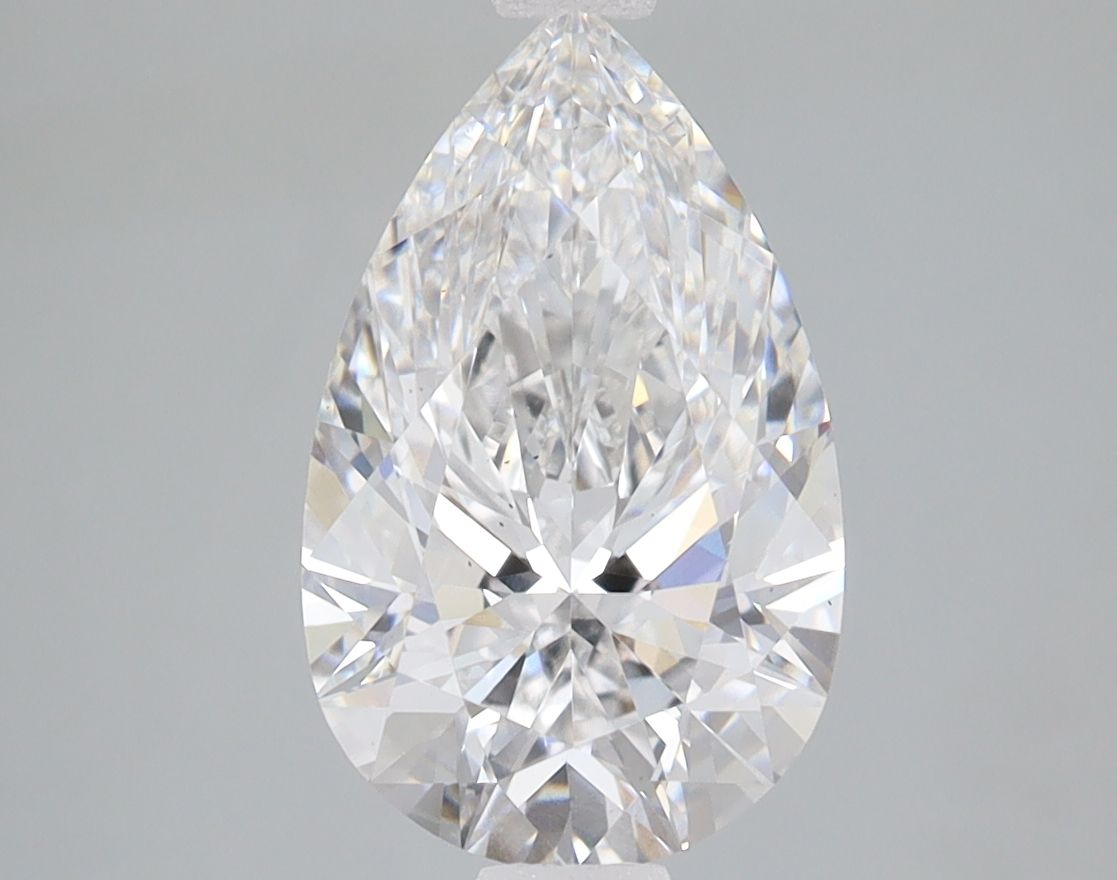 Lab Grown Diamond Lab-grown 2,43Ct F-VS1 Pear - GIA6481100586 1