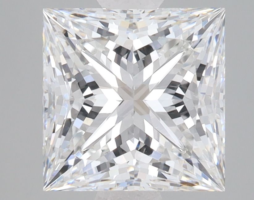 Lab Grown Diamond Lab-grown 3,1Ct F-VVS2 Princess - IGILG813646574 1