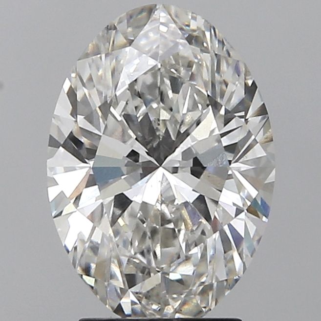 Lab Grown Diamond Lab-grown 3,16Ct H-VS1 Oval - GIA7421033837 1