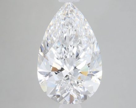 Lab Grown Diamond Lab-grown 3,42Ct D-VS2 Pear - GIA6502815963 1