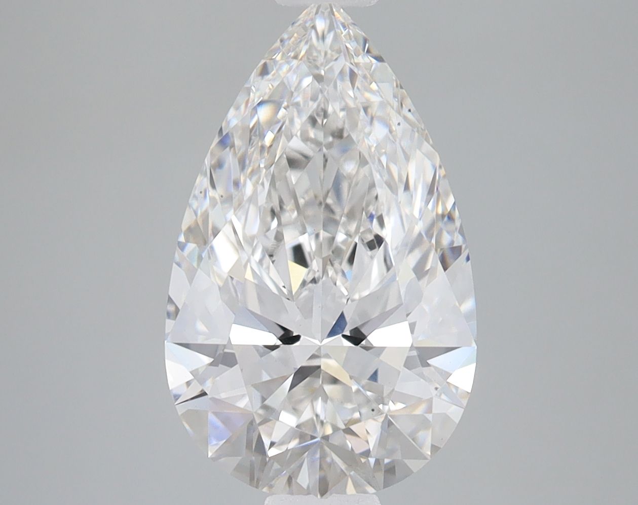 Lab Grown Diamond Lab-grown 3,44Ct F-VS2 Pear - GIA6472485566 1