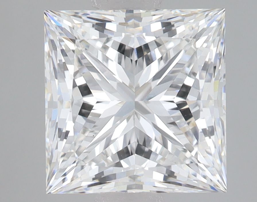 Lab Grown Diamond Lab-grown 2,7Ct F-VS2 Princess - GIA7508826107