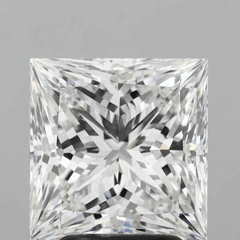 Lab Grown Diamond Lab-grown 3,42Ct F-VS2 Princess - IGILG776656910 1