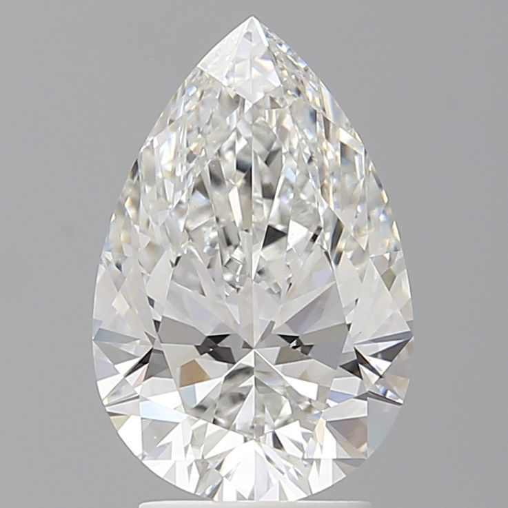 Lab Grown Diamond Lab-grown 3,08Ct F-VVS2 Pear - IGILG807624971 1