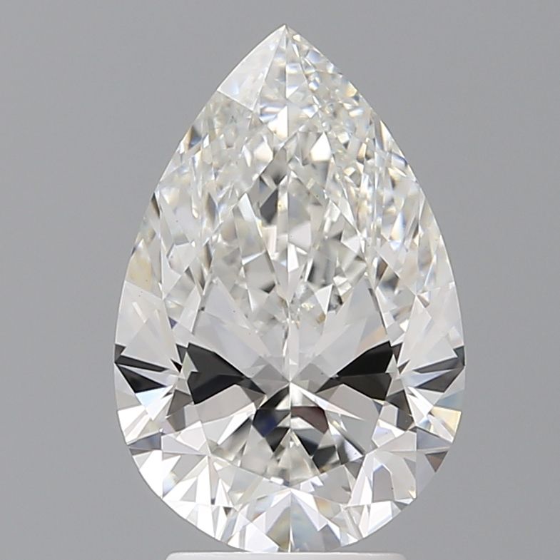 Lab Grown Diamond Lab-grown 3,6Ct F-VS1 Pear - IGILG804618790 1