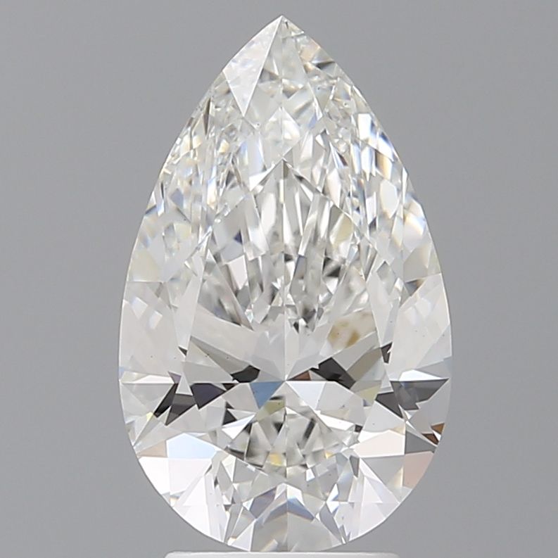 Lab Grown Diamond Lab-grown 3,6Ct E-VS1 Pear - IGILG807625072 1