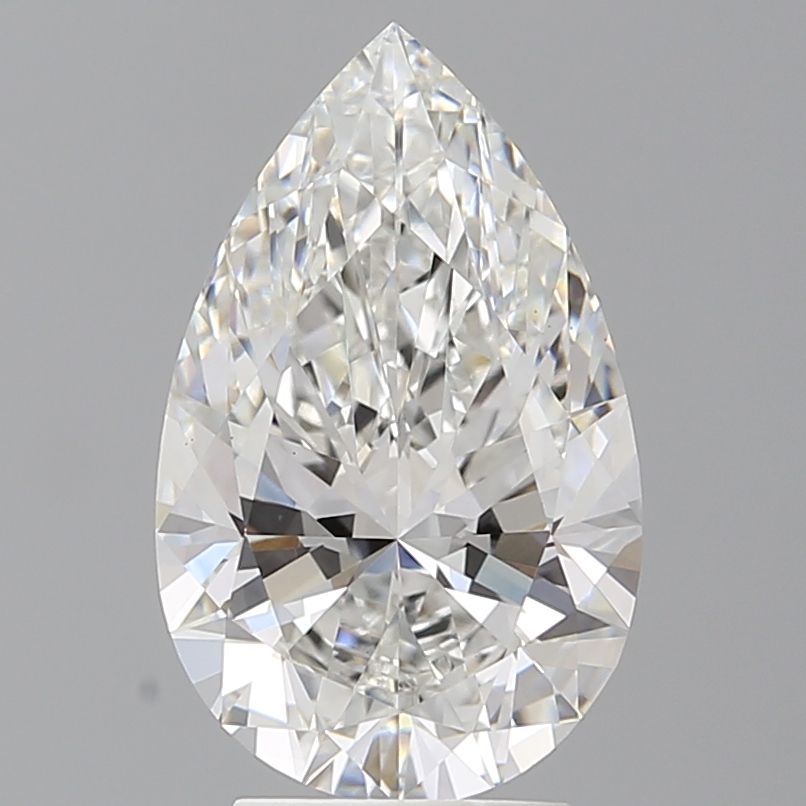 Lab Grown Diamond Lab-grown 3,59Ct F-VS1 Pear - IGILG784658126 1
