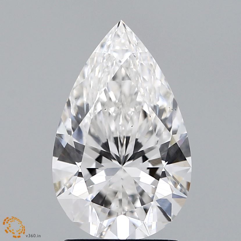 Lab Grown Diamond Lab-grown 2,09Ct F-VS2 Pear - GIA6462559238 1