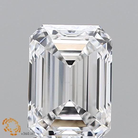 Lab Grown Diamond Lab-grown 1,51Ct E-VS1 Emerald - IGILG579358555