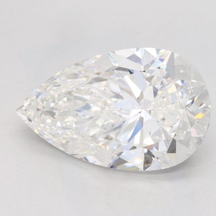 Lab Grown Diamond Lab-grown 2,7Ct E-IF Pear - GIA2496215875 1